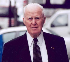 Norman Borlaug, the "father of the Green Revolution."